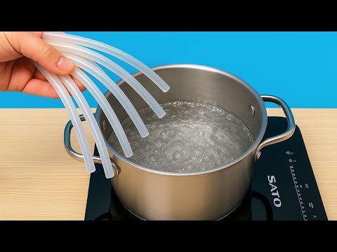 Видео: Всего 1 минута! Прокипятите термоклей, и вы не поверите результатам 😱