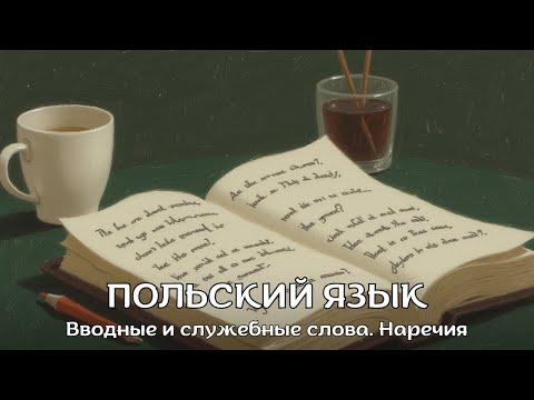 Видео: Польский язык | #37 Вводные и служебные слова. Наречия