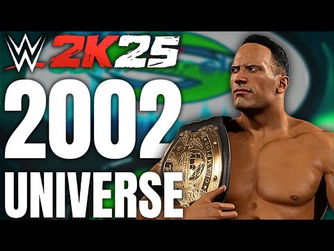 Видео: Я превратил Universe Mode в WWE 2002 года!