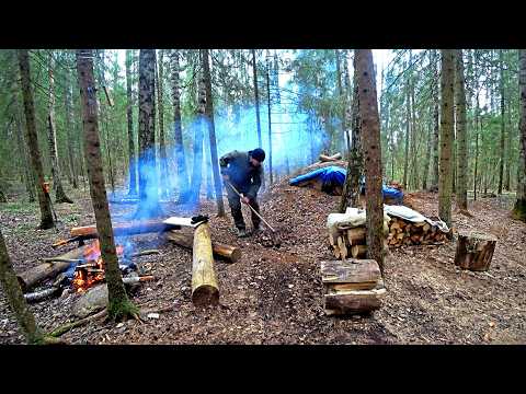 Видео: В ЗЕМЛЯНКЕ БЫЛИ ГОСТИ | УБОРКА ВОКРУГ ЛЕСНОГО УКРЫТИЯ | РЫБАЧУ и ОТКРЫЛ СЕЗОН ПОИСКА