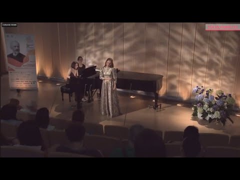 Видео: Екатерина Савинкова - П. И. Чайковский "Колыбельная". Партия фортепиано - К. Погосбекова