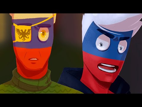 Видео: ВОСКРЕШЕНИЕ РИ#1~ОЗВУЧКА КОМИКСОВ по CountryHumans