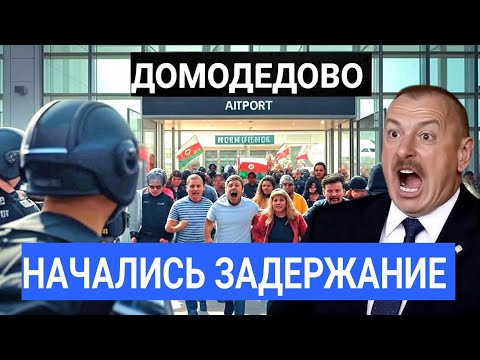 Видео: Вот это Поворот: Целый Рейс Развернули в Домодедово и Депортировали Обратно в Азербайджан