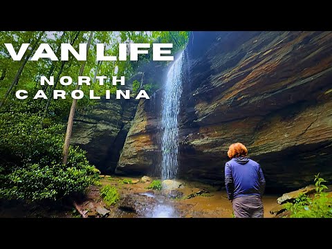 Видео: Привет, Северная Каролина | Кемпинг в лесу на фургоне-одиночке