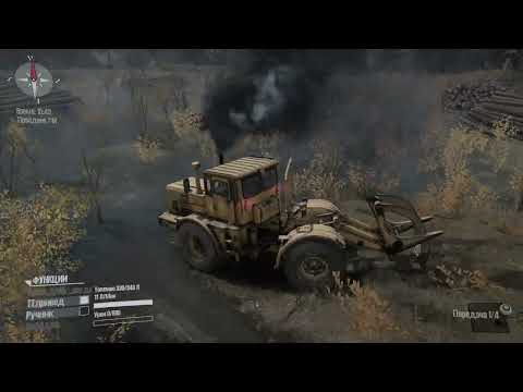 Видео: SpinTires (MR) - Суровая Тайга..