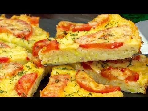 Видео: Этот вкус оценят все! Простейший рецепт пиццы из кабачков с помидорами. | Appetitno.TV