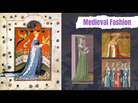 Видео: Средневековые модные тенденции: уппеланд, палантины, разноцветные накидки, объемные рукава!