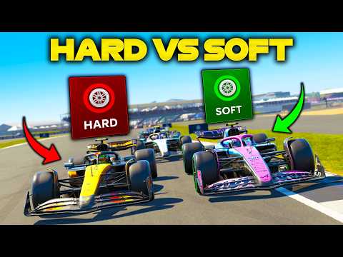 Видео: Мягкие шины EXTREME против жестких шин EXTREME — какие быстрее в F1 25?