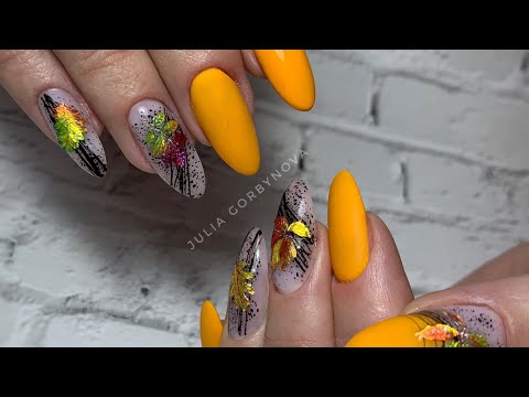 Видео: Покупки для маникюра/Новый маникюр/ Ещё один способ крепления 3Д слайдеров