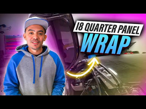 Видео: Большинство производителей упаковок вам ЭТОГО не покажут | Сложная оклейка четвертьпанельной пане...