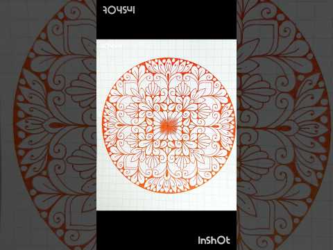 Видео: Легка мандала. Easy mandala