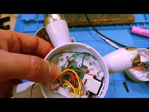 Видео: Игрушку светильник переделываем на литий