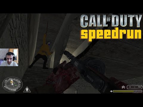 Видео: SPEEDRUN ИЛИ ПОЛНОЕ БЕЗУМИЕ В CALL OF DUTY 2003