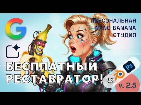 Видео: БЕСПЛАТНЫЙ AI реставратор: делаю ДЕНЬГИ на Photoshop + Blender расширениях ПРЯМО СЕЙЧАС