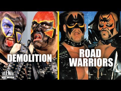 Видео: Road Warriors и Demolition: почему наша вражда в WWF не удалась
