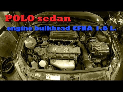 Видео: POLO sedan, СТО тысяч пробега - переборка двигателя CFNA 1.6 л.