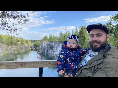 Видео: Из Питера в Сортавалу на авто, Рускеала, Выборг