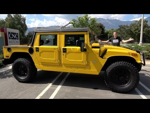 Видео: Вот почему Hummer H1 Alpha - это самый крутой внедорожник за $200 000