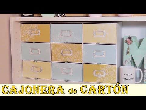 Видео: Сделай сам Как сделать КАРТОН / ОРГАНИЗАТОР / КАРТОННЫЙ ЯЩИК