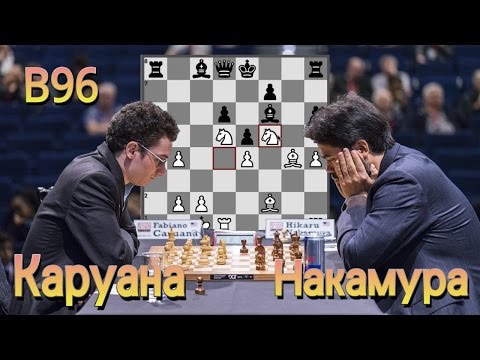 Видео: Фабиано Каруана 🆚 Хикару Накамура. Сицилианская защита. Вариант Найдорфа