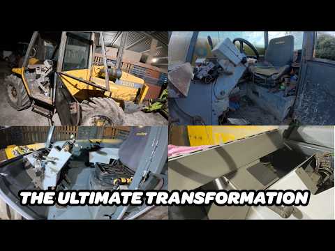 Видео: ПРЕВРАЩАЕМ РЖАВЫЙ ТЕЛЕСКОПИЧЕСКИЙ ПОГРУЗЧИК В ВЫСТАВОЧНЫЙ ОБРАЗЕЦ!