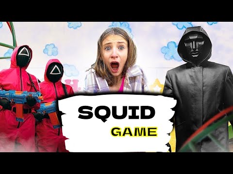 Видео: Никол беше отвлечена при игра на калмари 😯 Squid game | Мис Никол и приятели