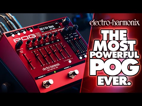 Видео: Педаль полифонического октавного генератора Electro-Harmonix POG3 (демонстрация EHX от БИЛЛА РУПП...