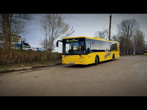 Видео: Автобус, 66-й маршрут (целиком). Ярославль. Вид из кабины. (BusDriver)