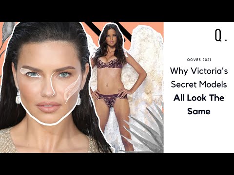 Видео: Почему все модели Victoria's Secret выглядят одинаково | Анализируем лица знаменитостей
