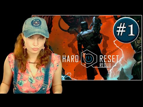 Видео: В стиле КИБЕРПАНК ★ Hard Reset Redux #1