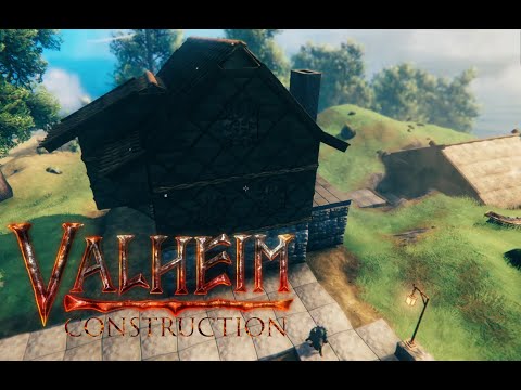 Видео: СТРОИМ ДОМ С КУХОННОЙ ЗОНОЙ | Valheim #3