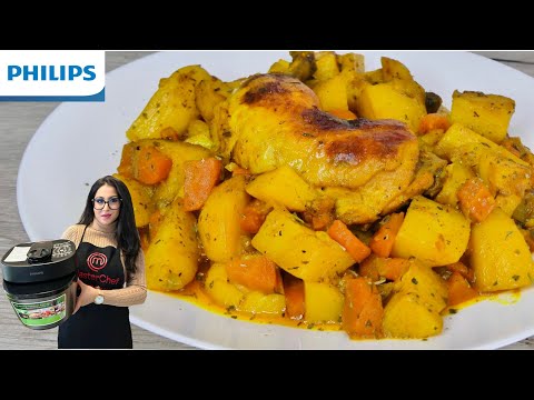 Видео: Пиле с картофи в Мултикукър | Instant Pot Chicken with Potatoes | Kурица с картошкой в ​​Mультиварке
