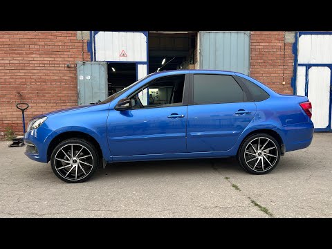 Видео: Легендарные диски на Лада гранта 🔥 vossen CVT r17 + haida 205/40