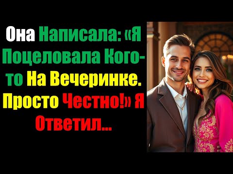 Видео: Она Написала: «Я Поцеловала Кого-то На Вечеринке. Просто Честно!» Я Ответил...