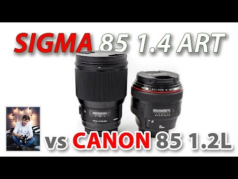 Видео: Sigma 85 vs Canon 85! Покупка Sigma 85 mm 1.4 Art экспресс тест