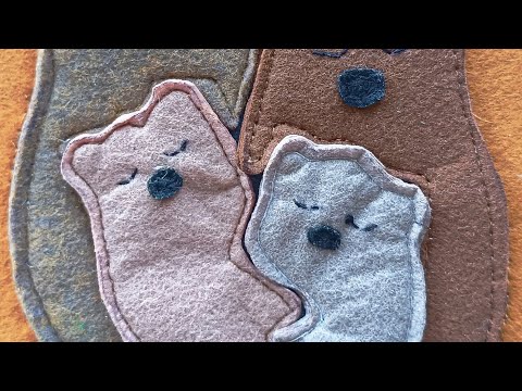 Видео: Книжка из фетра для малышей