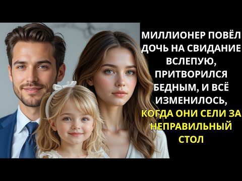 Видео: МИЛЛИОНЕР ПРИТВОРИЛСЯ БЕДНЫМ НА УЖИНЕ С ДОЧЕРЬЮ – ТО, ЧТО ПРОИЗОШЛО ДАЛЬШЕ, ИЗМЕНИЛО ВСЁ!