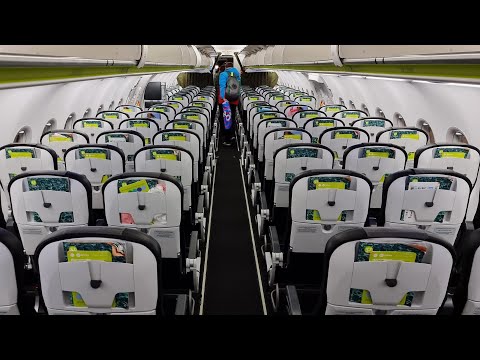 Видео: Airbus A321neo а/к S7 Airlines | Рейс Санкт-Петербург - Новосибирск