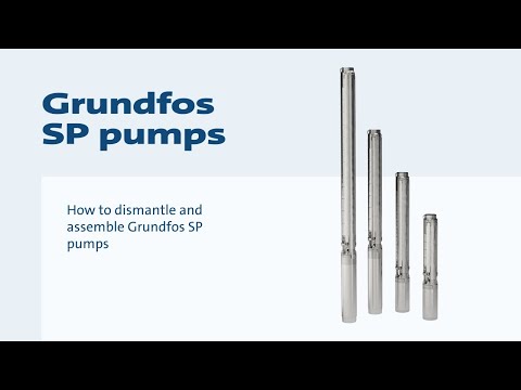 Видео: Как демонтировать и собрать насос Grundfos SP