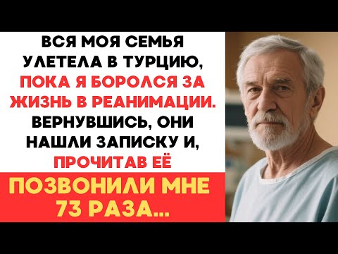 Видео: ПОКА Я БЫЛ В РЕАНИМАЦИИ, ВСЯ МОЯ СЕМЬЯ УЛЕТЕЛА В ТУРЦИЮ. НО КОГДА ОНИ ВЕРНУЛИСЬ...