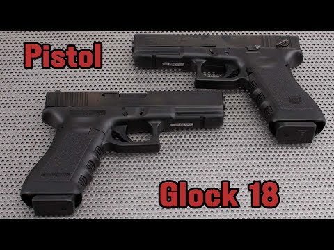 Видео: Австрийский пистолет Glock 18 || Обзор