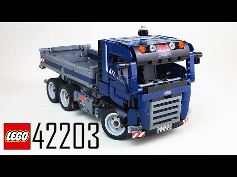 Видео: Lego 42203 Самосвал, который удивил! Подробный обзор и модернизация.