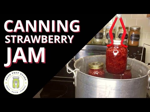 Видео: Как приготовить клубничное варенье | Рецепт консервирования