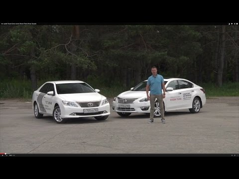 Видео: Тест-драйв Toyota Camry против Nissan Teana