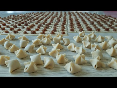 Видео: Рецепт мантов (турецких равиоли с йогуртовым соусом)