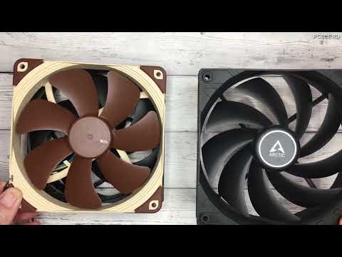 Видео: Вентиляторы Arctic на 140 мм против Noctua