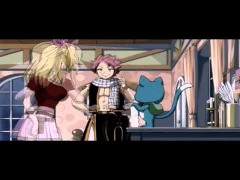 Видео: Нацу и Люси - А ты целуешься на первом свидании ?