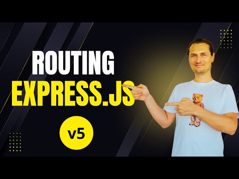 Видео: Express Router для начинающих | Node.js REST API