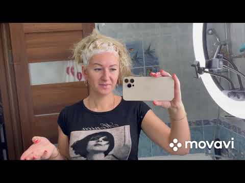 Видео: Окрашивание волос от седины и «желтизны» эстель ESTEL 10/16 и 10/65 и оксид 3%.