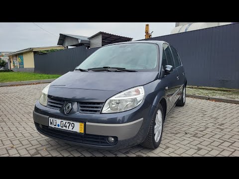 Видео: ‼️ СВЕЖЕЕ ПОСТУПЛЕНИЕ ИЗ ГЕРМАНИИ‼️ RENAULT SCENIK 2 ОРИГИНАЛЬНОМ СОСТОЯНИИ ‼️